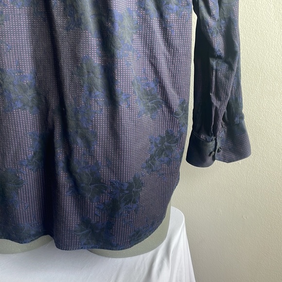 Floral Jack Lipson Signature Dress Shirt XL - Picture 4 of 9